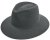Hats - Gårda Townsville Fedora (grey)