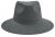 Hats - Gårda Townsville Fedora (grey)