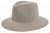 Hats - Gårda Townsville Fedora (light grey)