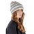 Beanies - Gårda Isfjord Slouch Beanie (grey/white)