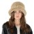 Fur Hat - Gårda Piatra Faux Fur Hat (beige)