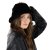 Fur Hat - Gårda Valea Faux Fur Hat (black)
