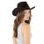 Hats - Gårda Bowmont Crushable Wool felt Western hat (brown)