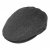 Flat cap - Jaxon Herringbone Flat Cap (charcoal)