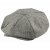Flat cap - Jaxon Hats Herringbone Big Apple Cap (grey)