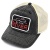 Cap - Black River Hare Washed Trucker (black/cream)