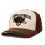 Cap - Black River Cow Trucker (cream/brown)