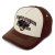 Cap - Black River Cow Trucker (cream/brown)