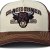 Cap - Black River Cow Trucker (cream/brown)