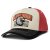 Cap - Black River Falcon Trucker (cream/red/black)
