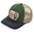 Cap - Black River Fox Trucker (green/beige/blue)
