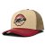 Cap - Black River Rebel Trucker (beige/green/red)