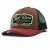 Cap - Black River Outlaw Trucker (brown/green/red)