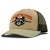 Cap - Black River Racoon Trucker (beige/green)