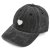 Cap - Gårda Heart Washed Cap (grey)