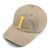 Cap - Gårda Letter Cap 'I' (beige/yellow)