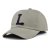 Cap - Gårda Letter Cap 'L' (light grey/blue)