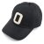 Cap - Gårda Letter Cap 'O' (black/white)