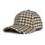Cap - Gårda Varel Checkered Cap (beige)