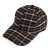 Cap - Gårda Varel Checkered Cap (black/brown)