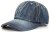 Caps - Gårda Distressed Denim Baseball Cap (blue)