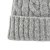 Beanies - Gårda Bad Gastein Cable Knit Wool Mix Beanie (grey)