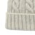 Beanies - Gårda Bad Gastein Cable Knit Wool Mix Beanie (white)