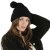 Beanies - Gårda Cortina Wool Mix Beanie (black)