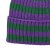 Beanies - Gårda Davos Striped Merino Wool Beanie (green/purple)