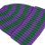 Beanies - Gårda Davos Striped Merino Wool Beanie (green/purple)