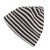 Beanies - Gårda Saint-Gervais Striped Wool Mix Beanie (brown/white)