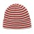 Beanies - Gårda Saint-Gervais Striped Wool Mix Beanie (red/white)