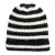 Beanies - Gårda Isfjord Slouch Beanie (black/white)