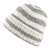 Beanies - Gårda Lech Striped Wool Mix Beanie (beige/grey)