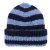 Beanies - Gårda Lech Striped Wool Mix Beanie (blue)