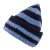 Beanies - Gårda Lech Striped Wool Mix Beanie (blue)