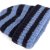 Beanies - Gårda Lech Striped Wool Mix Beanie (blue)