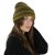 Beanies - Gårda Lech Striped Wool Mix Beanie (green)
