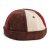 Beanies - Gårda Lockport Docker Beanie (brown/red/cream)