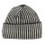 Beanies - Gårda Megève Striped Cashmere Mix Beanie (black/white)