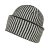 Beanies - Gårda Megève Striped Cashmere Mix Beanie (black/white)