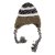 Beanies - Gårda Quellon Knit Earflap Beanie (brown/multi)