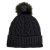 Beanies - Gårda Saas-Fee Cable Knit Wool Mix Beanie (black)
