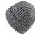 Beanies - Gårda Val d'Isère Wool Mix Beanie (grey)