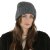 Beanies - Gårda Val d'Isère Wool Mix Beanie (grey)