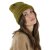 Beanies - Gårda Zell am See Wool Mix Beanie (moss green)