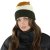 Beanies - Gårda Courchevel Merino Wool Beanie (green/off white/mustard)