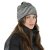 Beanies - Gårda Megève Striped Cashmere Mix Beanie (black/white)