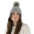 Beanies - Gårda Saas-Fee Cable Knit Wool Mix Beanie (grey)