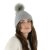 Beanies - Gårda Saas-Fee Cable Knit Wool Mix Beanie (grey)
